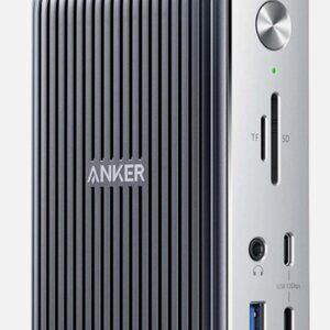 Anker 577 Docking Station 13-in-1 Thunderbolt 3 85W Charging 4K Dual Display